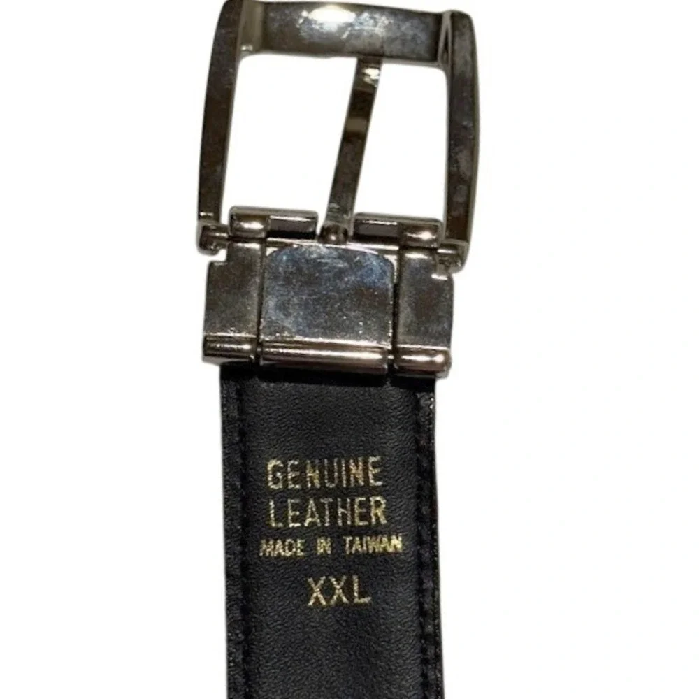 Genuine Leather Ratchet Belt XXL 64in Brown Croc Embossed Big Tall Mens